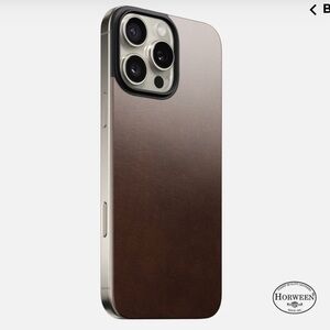 Nomad Magnetic Leather iPhone 15 Pro Max Case